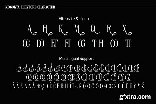 CreativeMarket - Mogokya Klektore Font