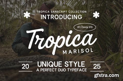 CreativeMarket - Tropica Marisol Duo Typeface
