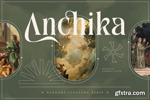 CreativeMarket - Anchika Elegant Ligature Serif