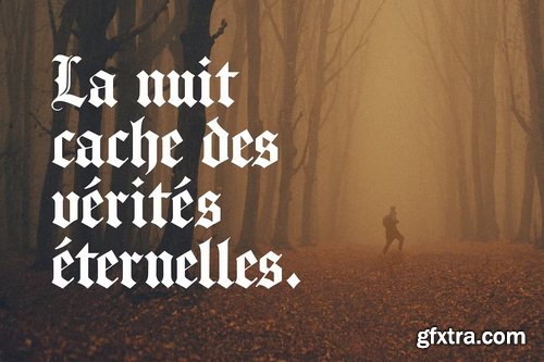 CreativeMarket - Highborne Medieval Typeface