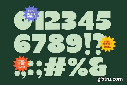 CreativeMarket - Milova Violatte A Charming Font Duo