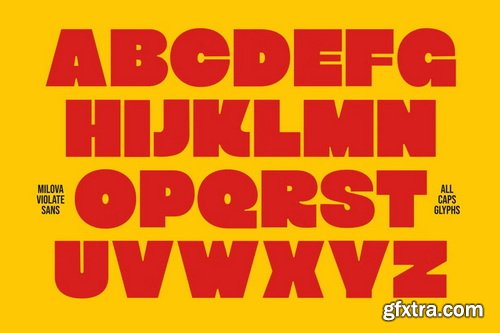 CreativeMarket - Milova Violatte A Charming Font Duo