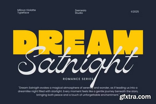 CreativeMarket - Milova Violatte A Charming Font Duo