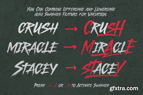 CreativeMarket - Mornsey Creepy Scratch Font