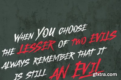 CreativeMarket - Mornsey Creepy Scratch Font