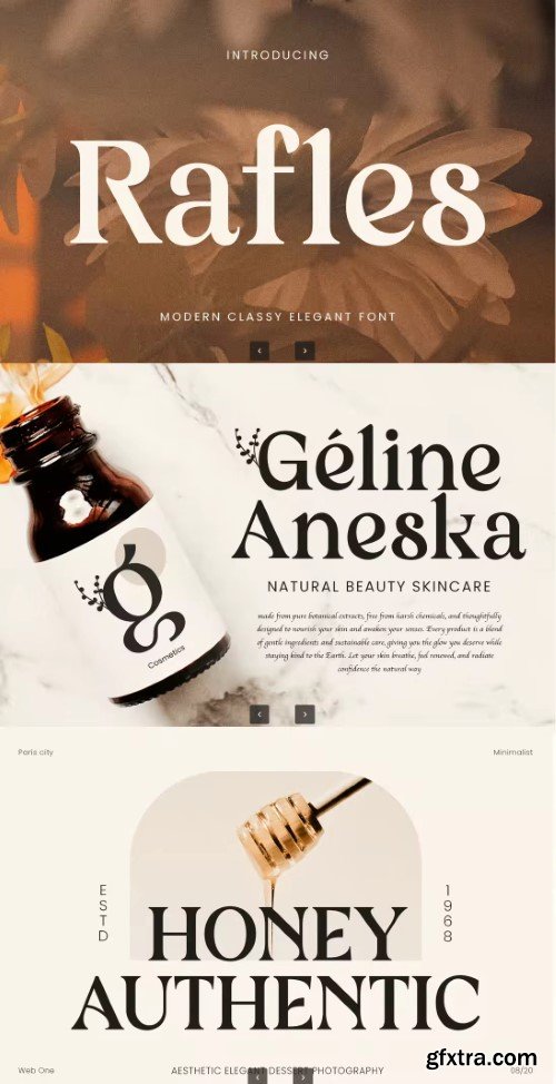 Rafles-Modern Classy Elegant Font