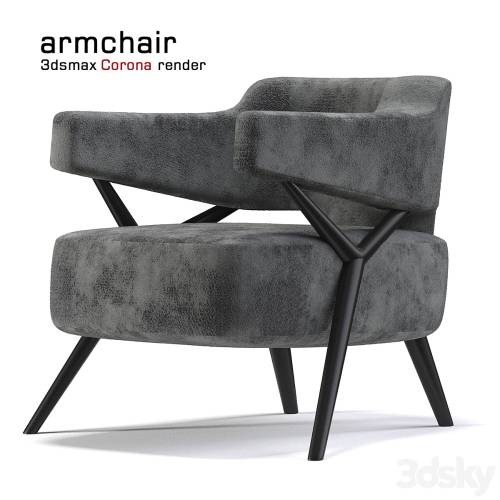'3dsky Pro - armchair modern'