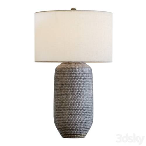 '3dsky Pro - Crate & Barrel Cane Gray Table Lamp'