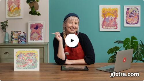 Domestika - Forest Fantasy Illustration in Procreate &amp; Photoshop