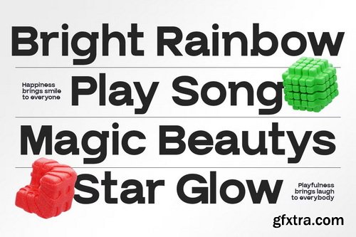 CreativeMarket - GC Natify Bold Modern Sans