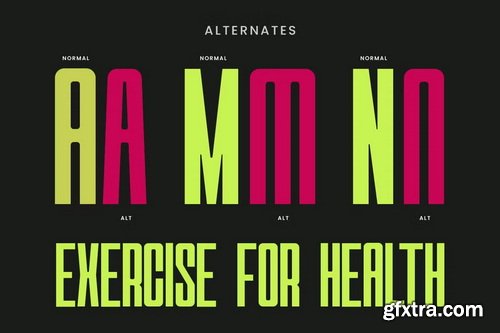 CreativeMarket - Quaron Condensed Bold Serif Font