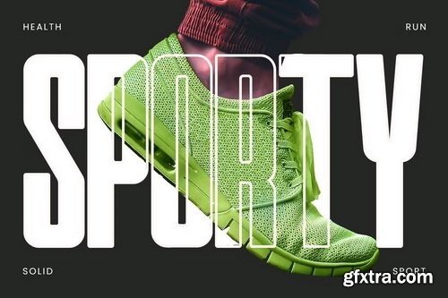 CreativeMarket - Quaron Condensed Bold Serif Font