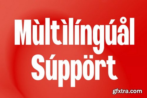 Raurus Condensed Display Family Font