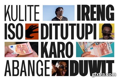 Raurus Condensed Display Family Font