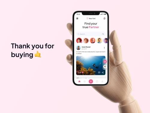 'DingDang - Dating Premium UI KIts App'