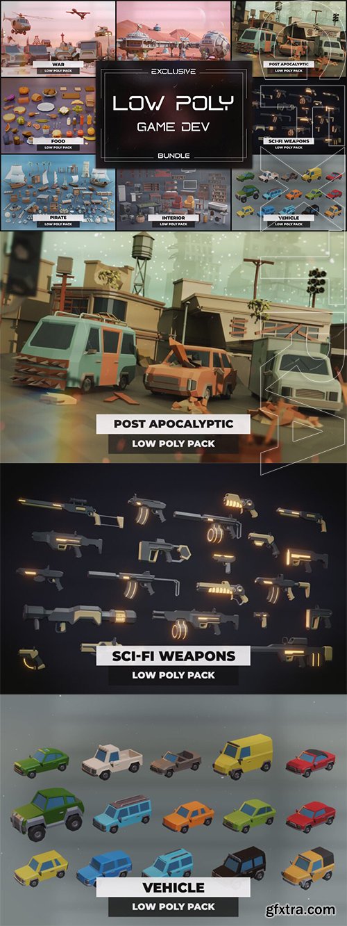 Eldamar Studio - Low Poly Game Dev Bundle Eldamar Studio - Low Poly Game Dev Bundle