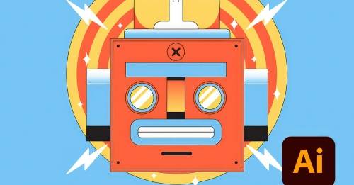 'Domestika - Geometric Illustration for Social Media: Make Your Vectors Pop'