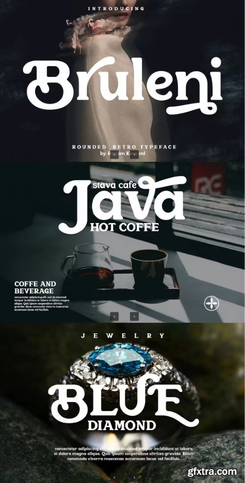 Creativemarket - Bruleni - Modern Bold Font