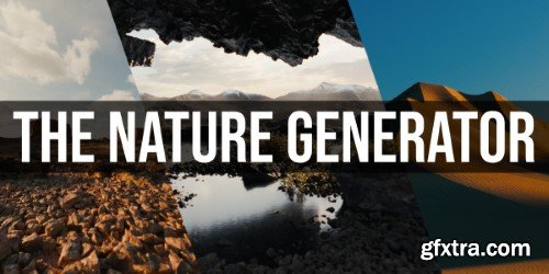 The Nature Generator v1.2 + The Nature Generator Texture Option Pack v1.1 for Blender