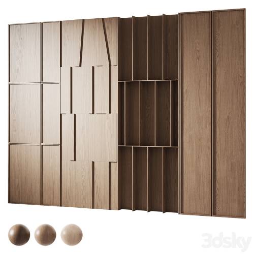 '3dsky Pro - Decorative wood panels 6'