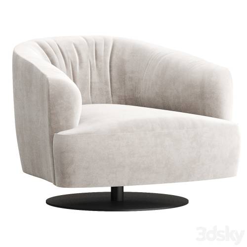 '3dsky Pro - DIGA | Swivel armchair By NICOLINE'