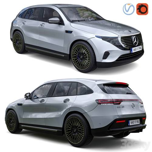 '3dsky Pro - Mercedes Benz EQC 400'