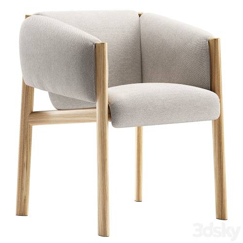 '3dsky Pro - Plumon Dining Chair / Kettal'