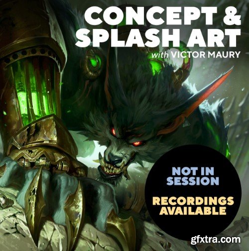 Underpaint Academy - Concept & Splash Art - Victor Maury