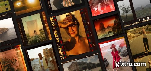 Pixflow - Kodak and Fuji Film Frames V.2