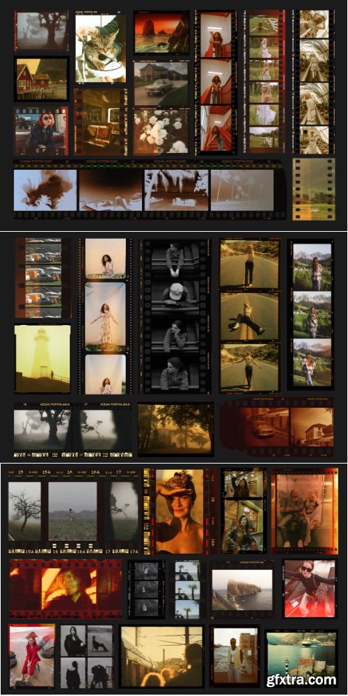 Pixflow - Kodak and Fuji Film Frames V.2