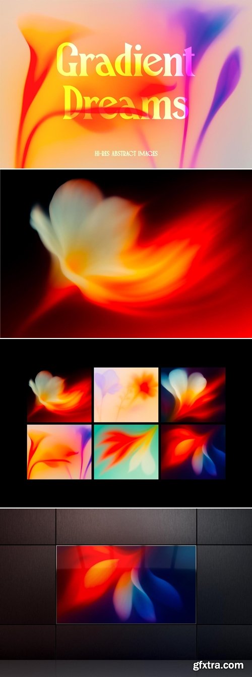 Supply Family - Gradient Dreams Abstract Backgrounds