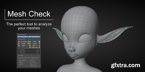 Mesh Check Gpu Edition v4.0.7 for Blender