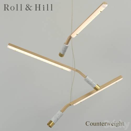 '3dsky Pro - Chandelier Roll & Hill Counterweight'