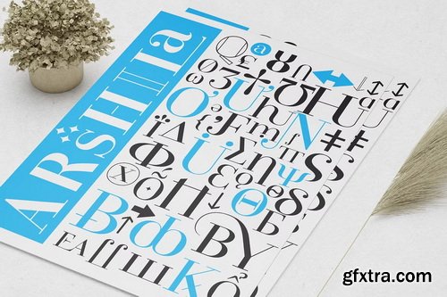 CreativeMarket - Arshila | Modern Serif Typeface V2