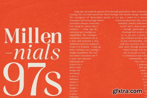 CreativeMarket - Margest Modern Serif 14 FONTS