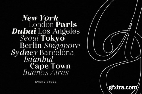 CreativeMarket - Margest Modern Serif 14 FONTS