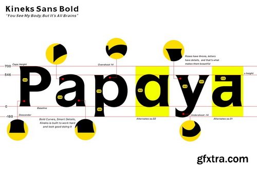 CreativeMarket - Kineks Neo-Grotesque Typeface 90 Fonts