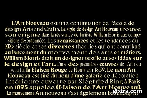 CreativeMarket - Neela Serif Nouveau Typeface 27 Font