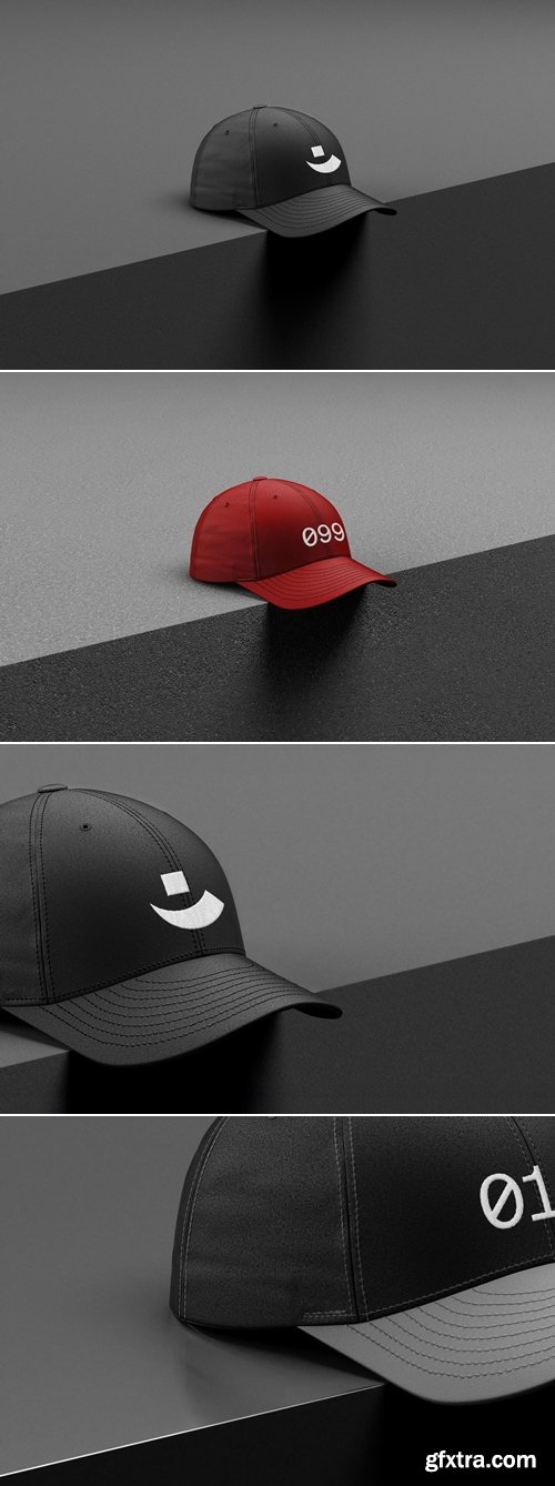 Supply Family - Angled Cap Mockup