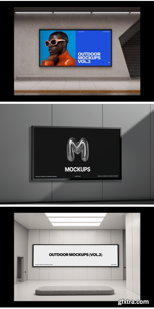 Wannathis - Outdoor billboard mockups vol.2