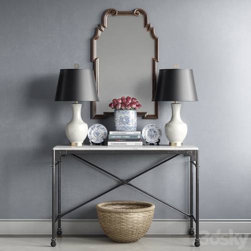 '3dsky Pro - Jessica Walmsley interiors - decorative set'