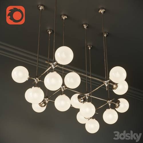'3dsky Pro - Tribeca Loft Chandelier Maximum'