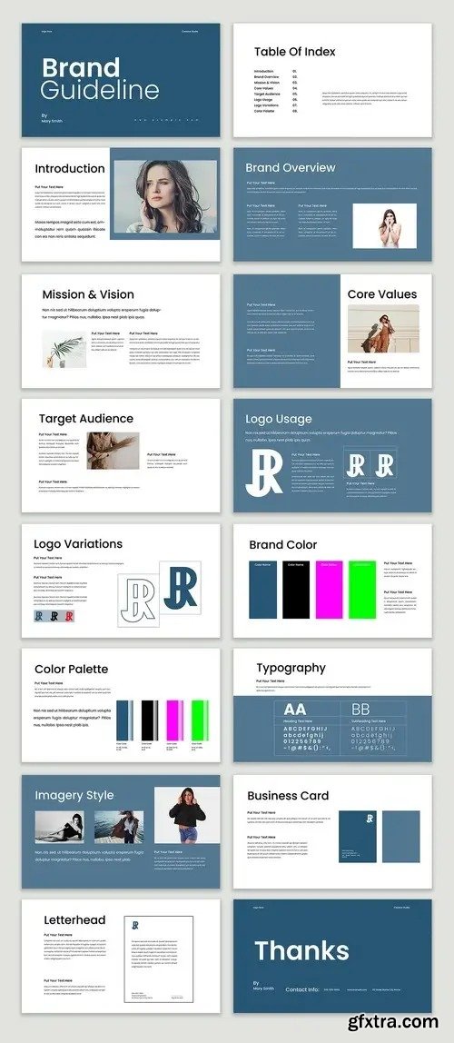 Brand Guideline Presentation Template Design 1618748055