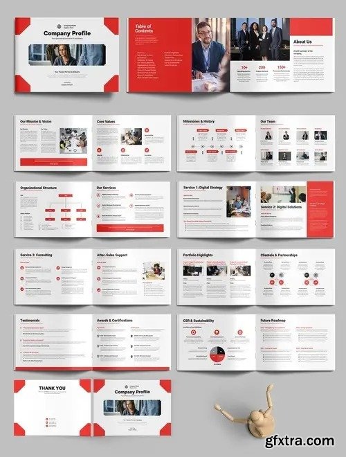 Business Company Profile for Services Industry 1668005561