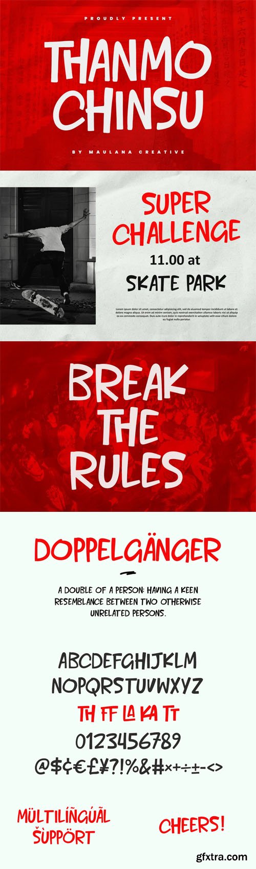 Thanmo Chinsu - Cute Handwritten Display Font