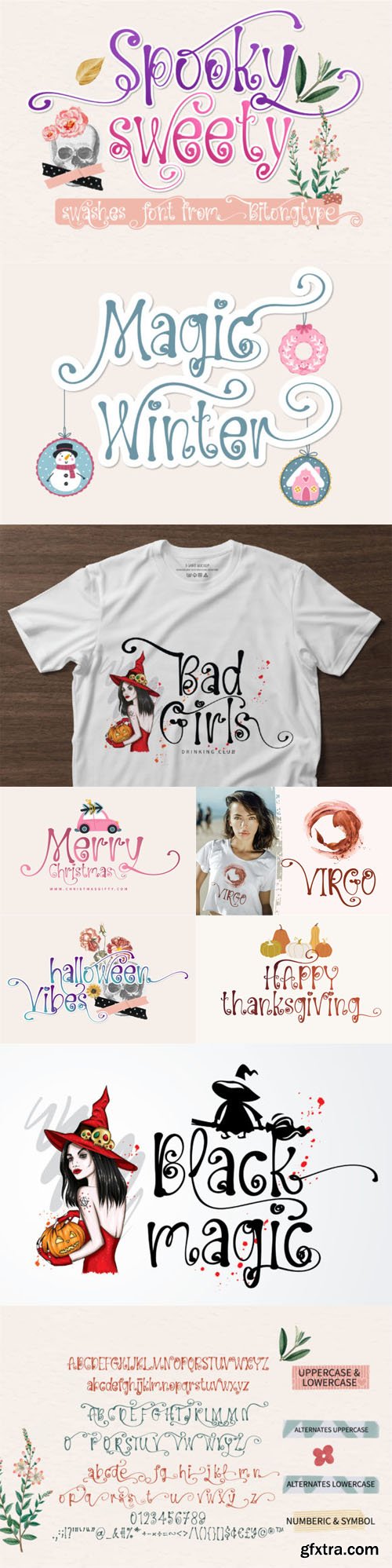 Spooky Sweety - Friendly Handwritten Font