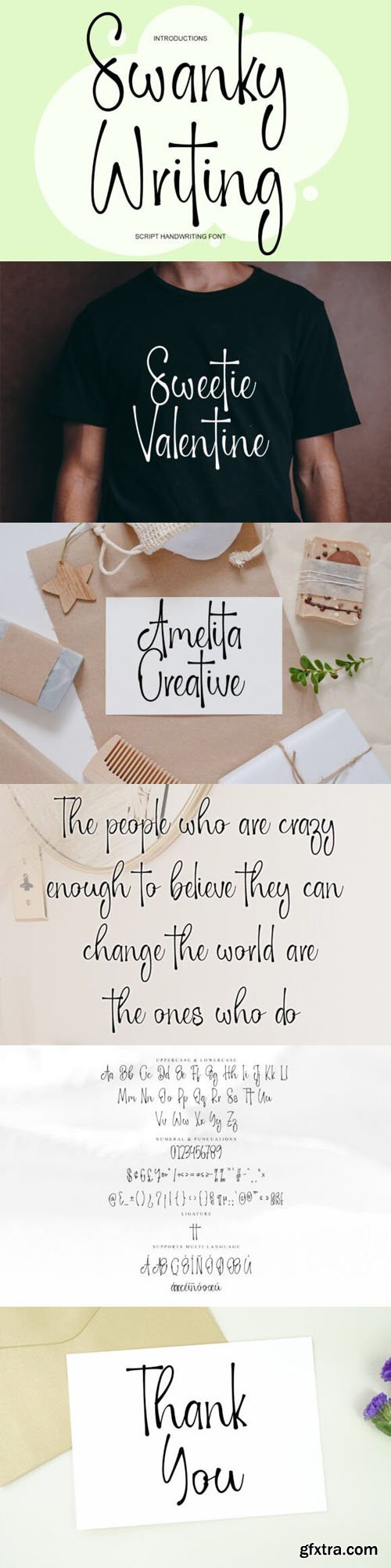 Swanky Writing - Script Handwriting Font