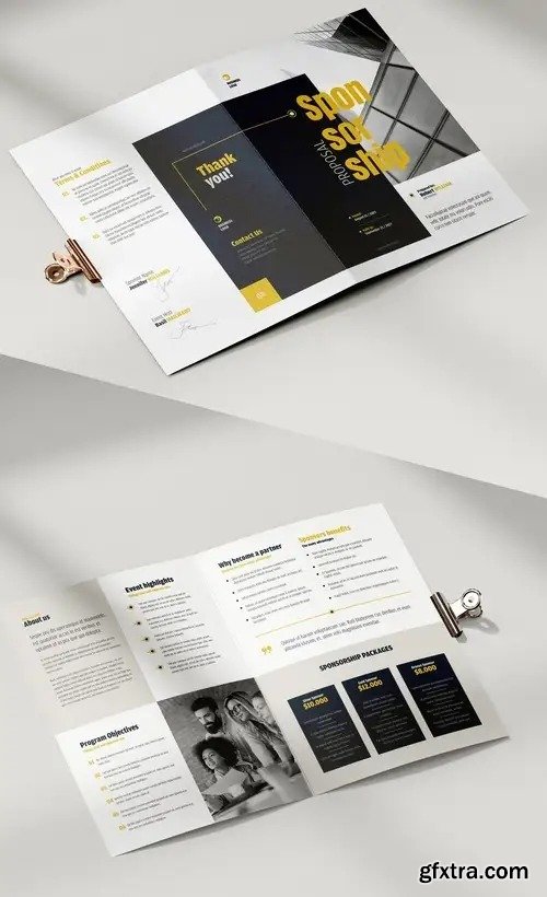 Sponsorship Proposal Bifold Brochure Template 1660414524