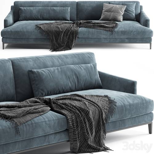 '3dsky Pro - Poliform Bellport Sofa'