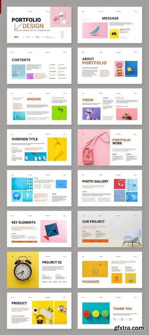 Minimal Portfolio Presentation Template Layout 1657598099